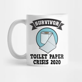 Product of the Year Toilet Paper Corona Survivor Pandemic Funny Mug